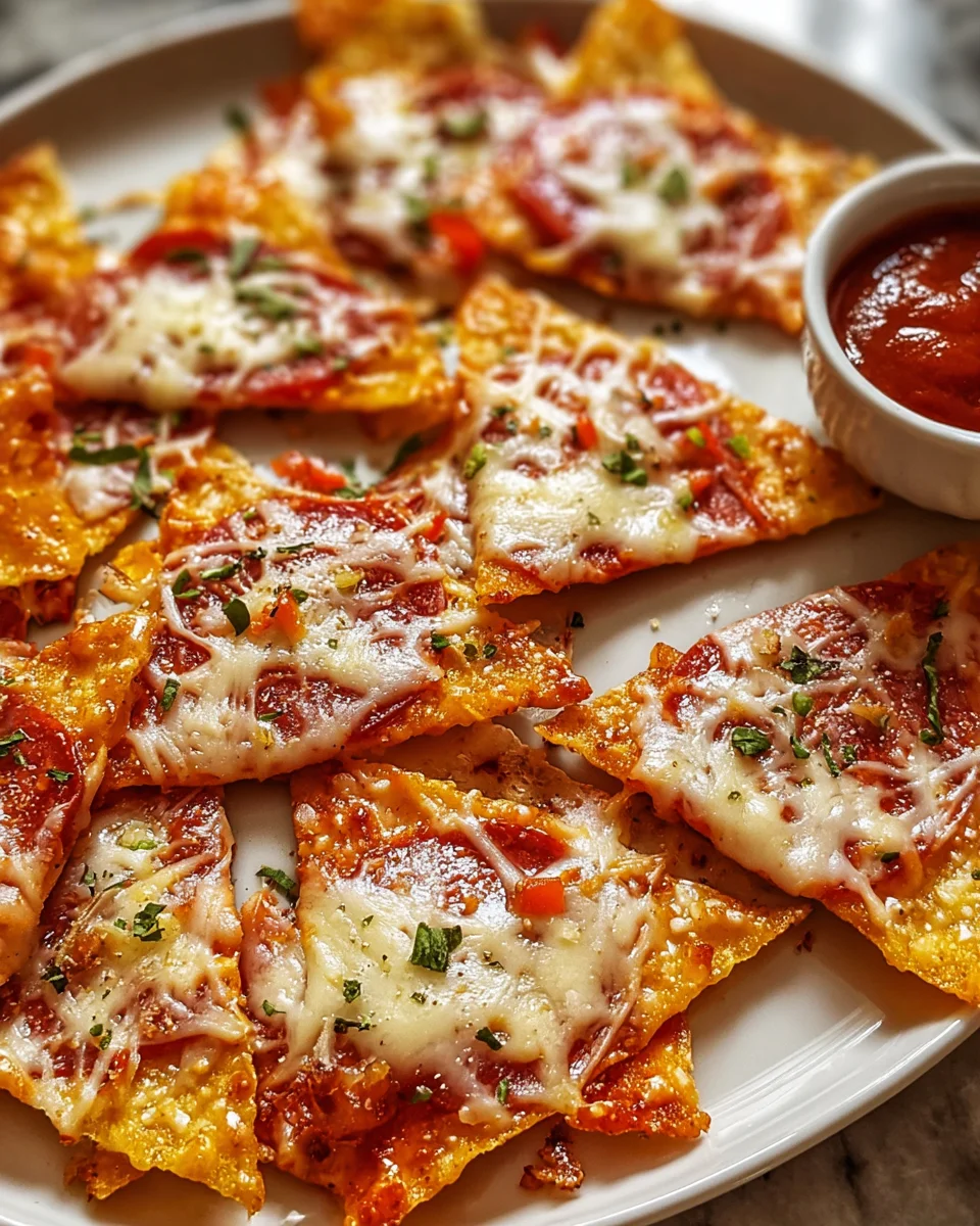 Delicious Crispy Pizza Chips Recipe for Snack Lovers!