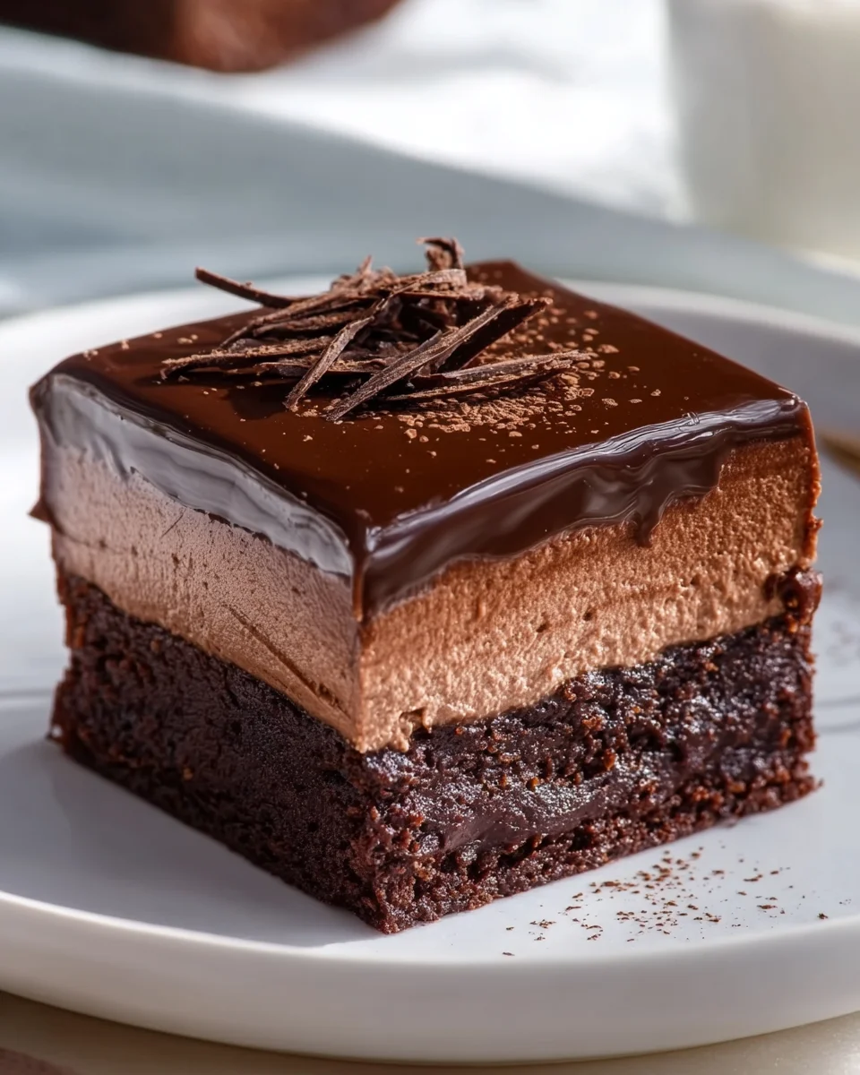 Decadent Chocolate Mousse Brownies Recipe to Indulge In