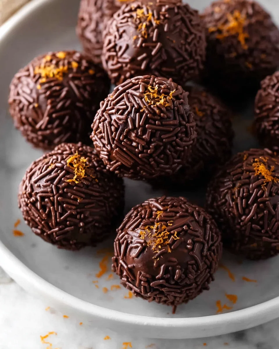 Best Juicy Orange Chocolate Truffles - Festive Holiday Treat