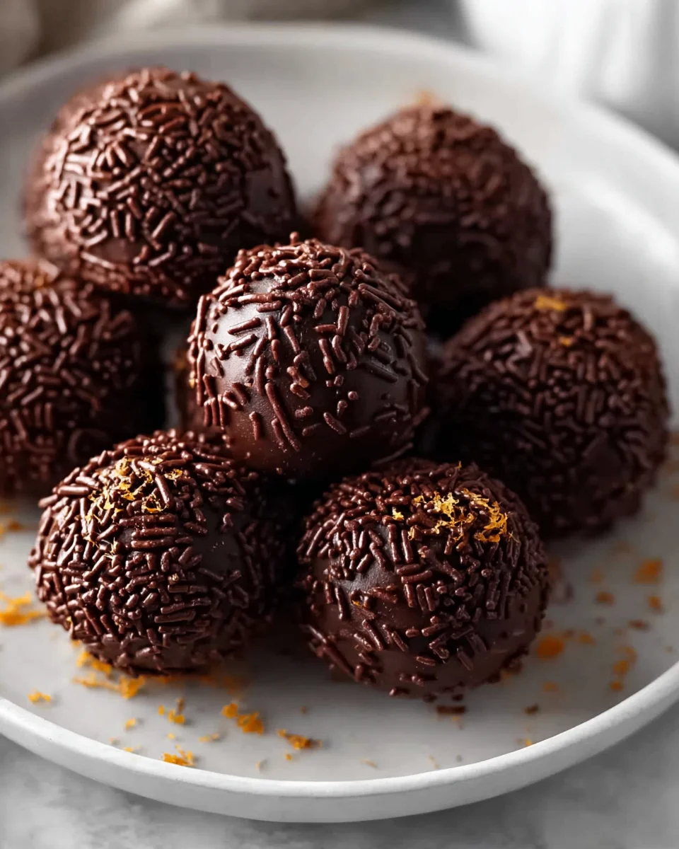 Best Juicy Orange Chocolate Truffles - Festive Holiday Treat