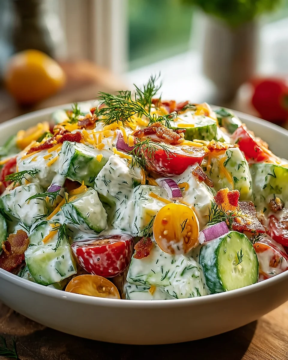 Cucumber Ranch Crack Salad: The Ultimate Refreshing Recipe