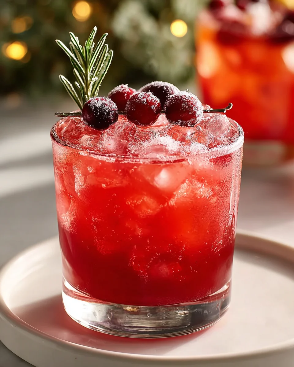 Mistletoe Margarita Mocktail: Perfect Holiday Sip