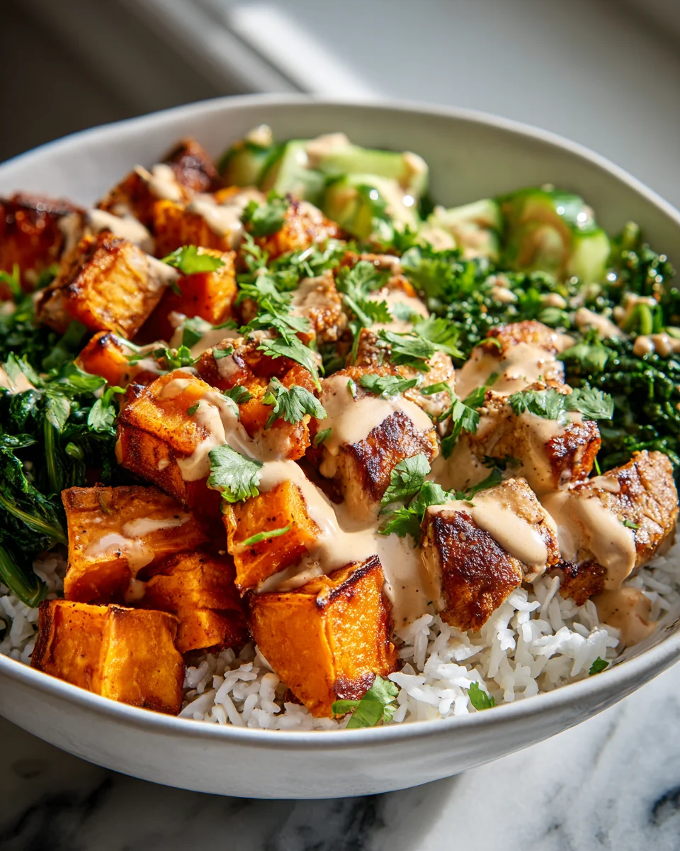 Healthy Chicken Sweet Potato Bowls: Nutritious & Delicious!