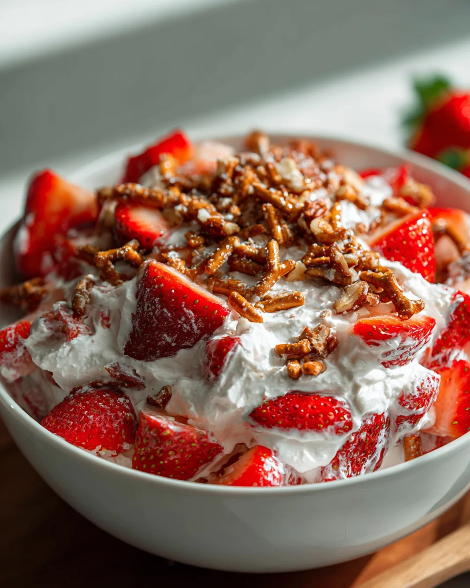 Delicious Strawberry Crackle Salad Recipe for Fresh Flavors