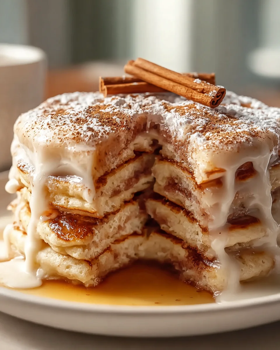 Delicious Cinnamon Roll Pancakes Recipe for Breakfast Bliss