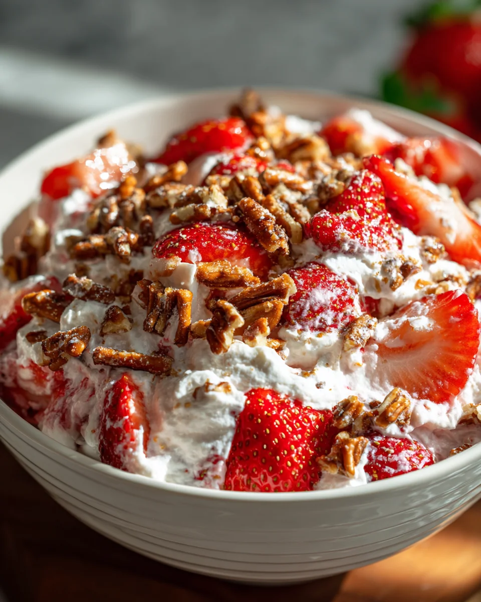 Delicious Strawberry Crackle Salad Recipe for Fresh Flavors