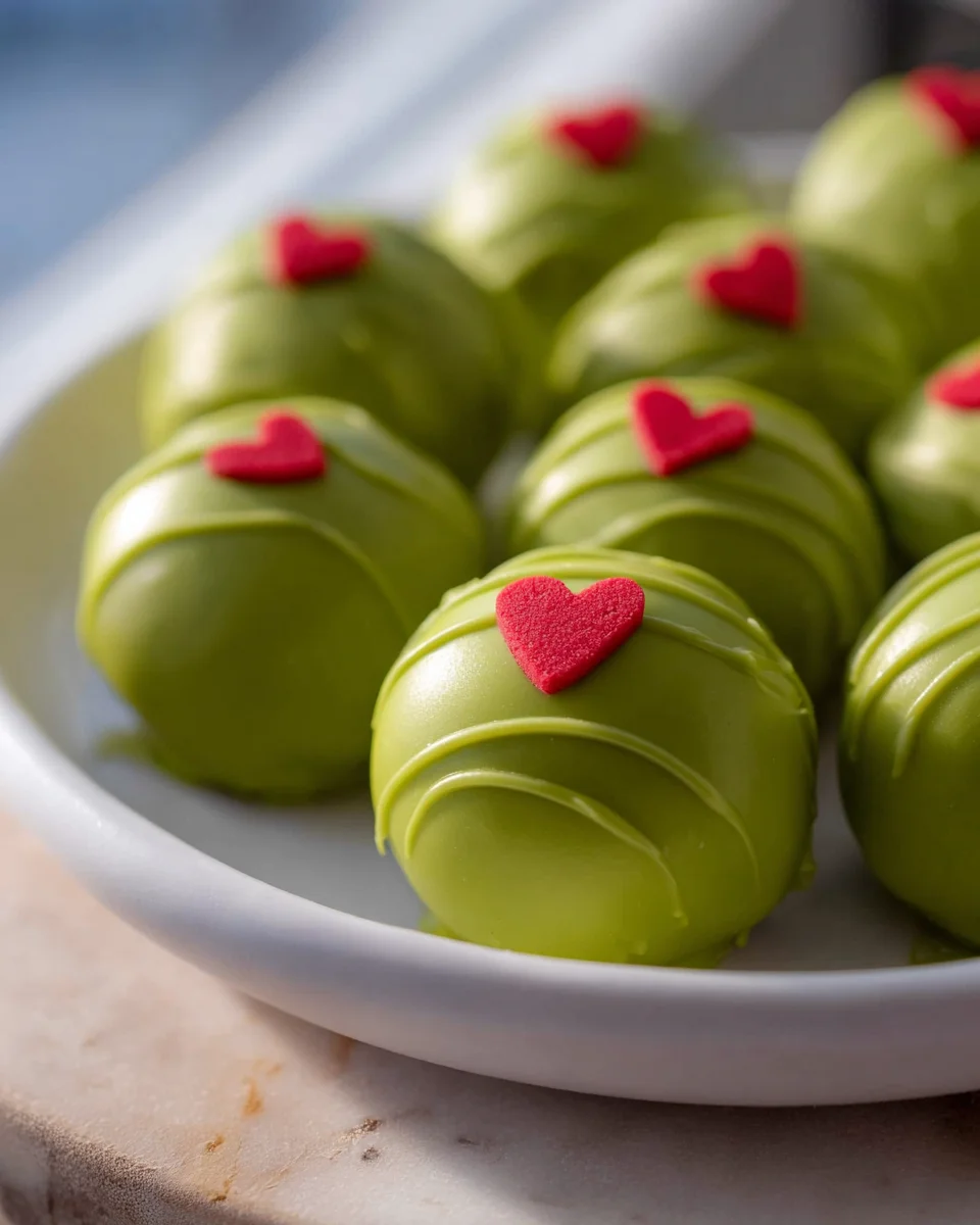 Delicious Grinch Oreo Truffles – Perfect Holiday Treat!