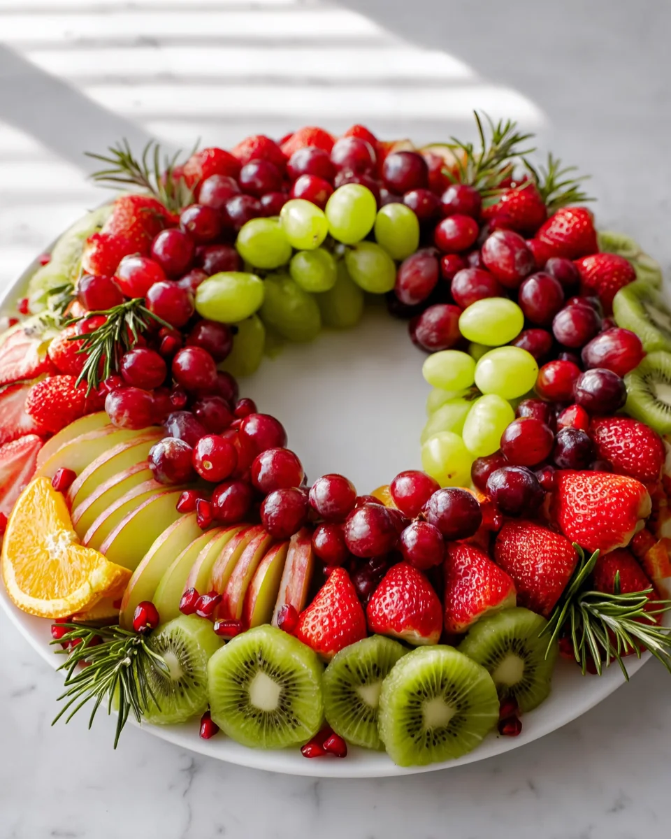 Festive Christmas Fruit Platter Recipe for Holiday Cheer