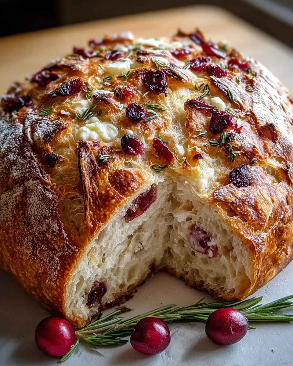 Delicious Cranberry Goat Cheese Sourdough Recipe to Try!