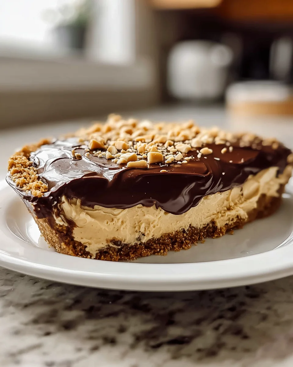 Ultimate Chocolate Peanut Butter Cream Pie Recipe