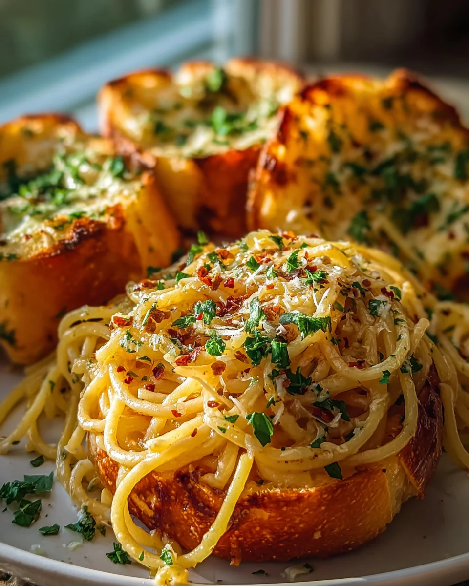 Delicious Spaghetti Garlic Bread Recipe - Easy & Tasty!