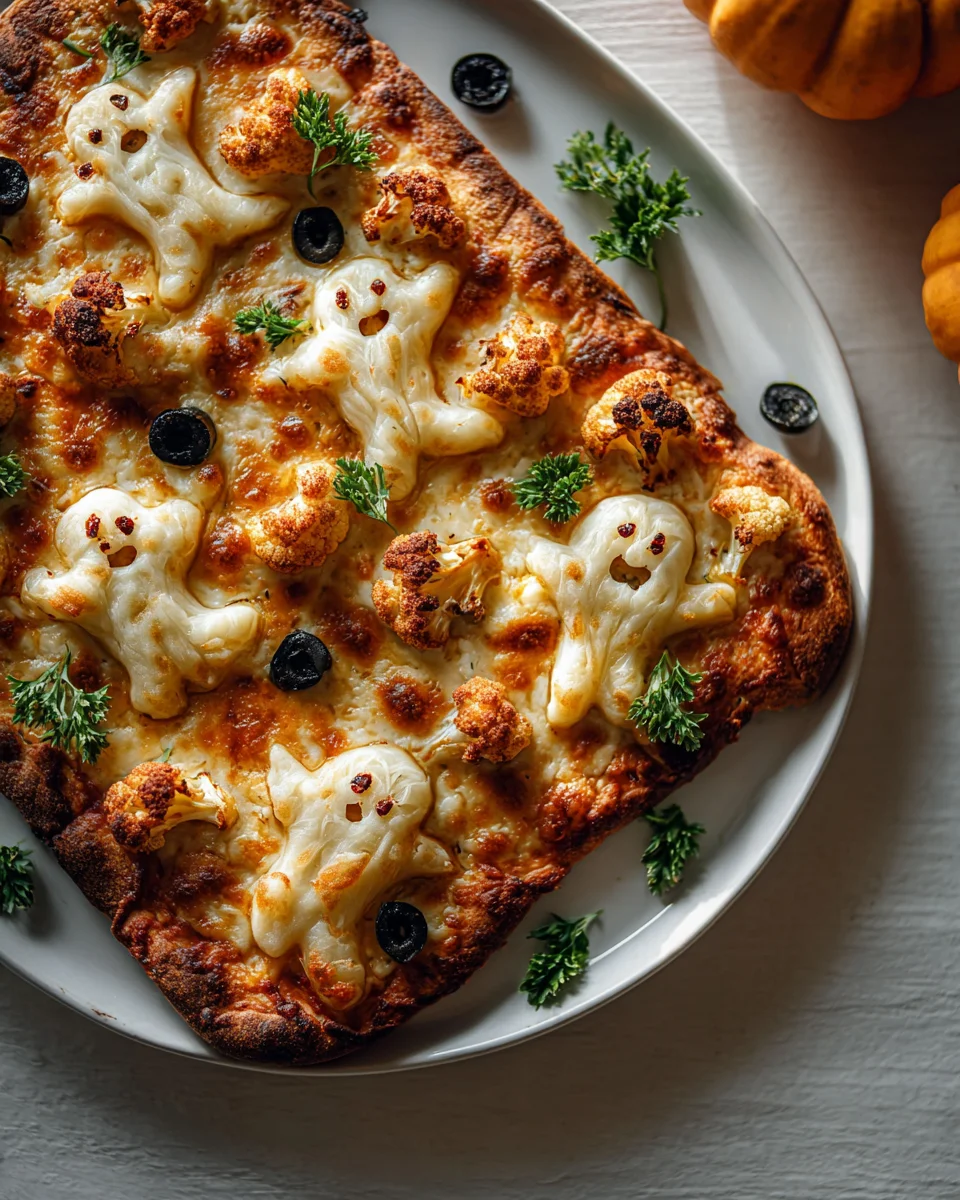 Cemetery Flatbread Pizza: A Spooky Delicious Twist!