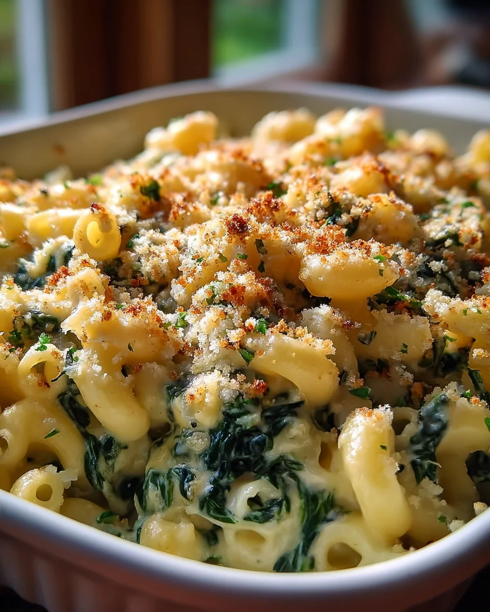 Creamed Spinach Mac and Cheese: A Creamy Comfort Dish