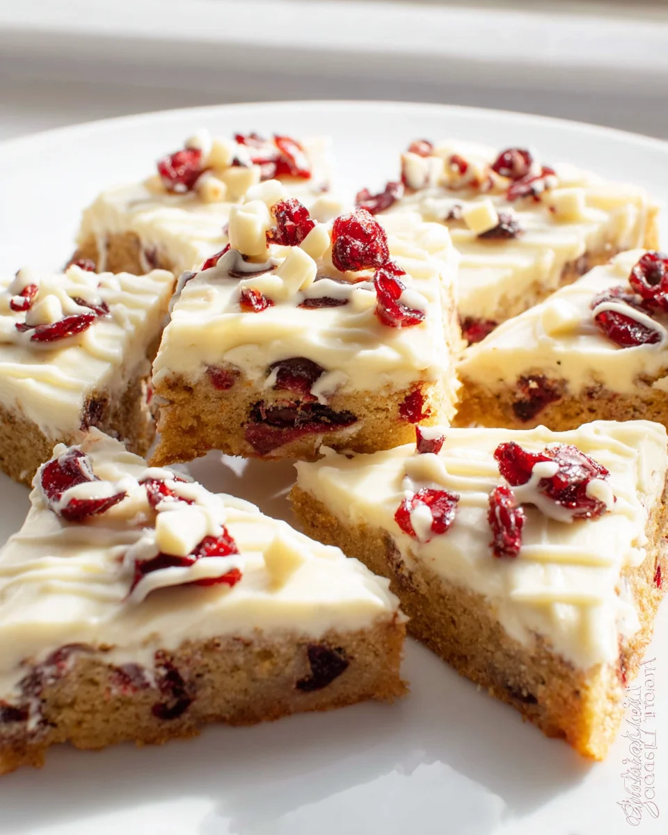 Ultimate Starbucks Copycat Cranberry Bliss Bars Recipe