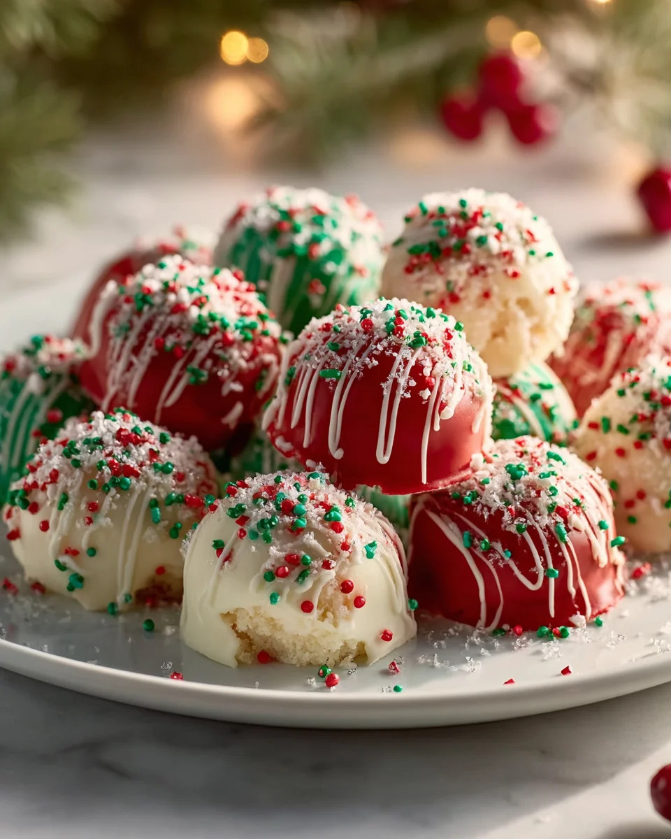 Quick No Bake Christmas Cheesecake Bites - Perfect Holiday Treat