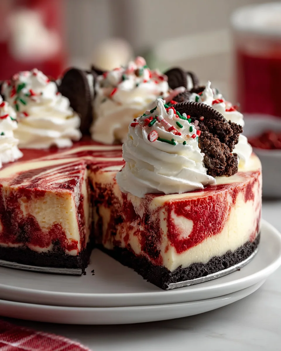 Best Christmas Red Velvet Cheesecake for Your Holiday