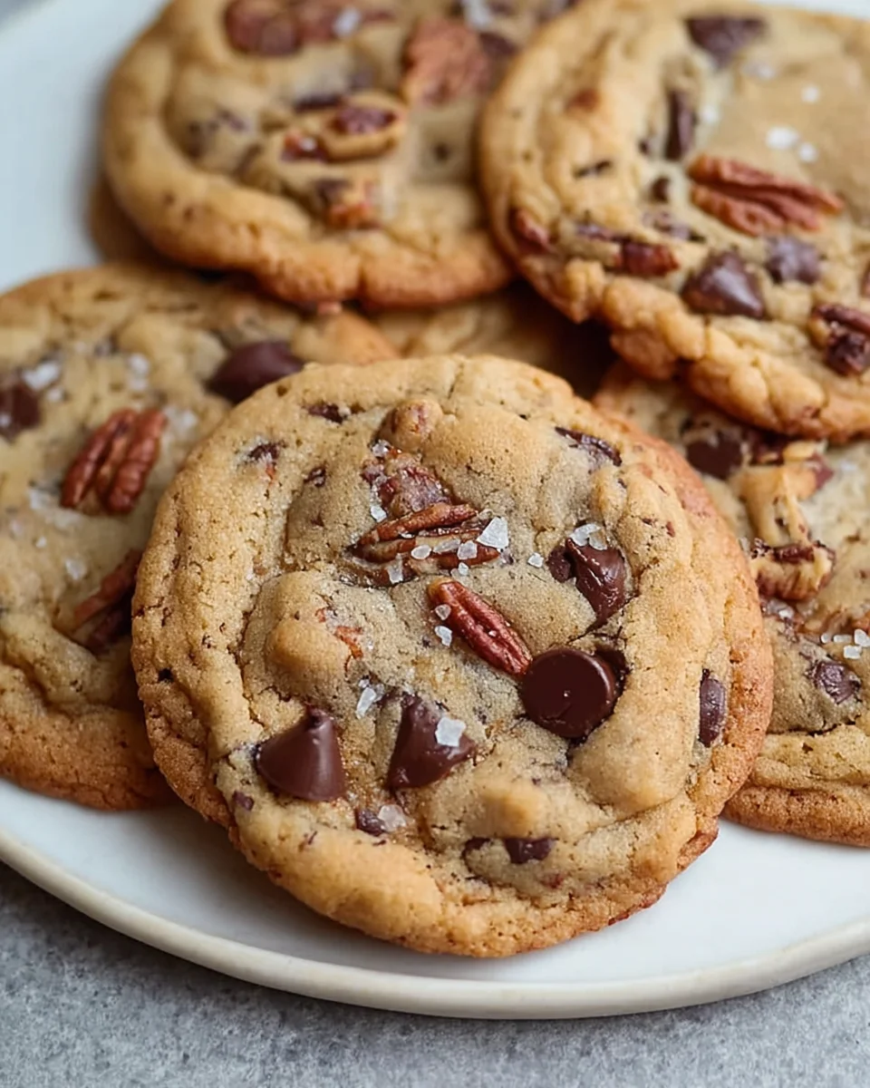 Delicious Browned Butter Pecan Chocolate Chip Cookies Recipe