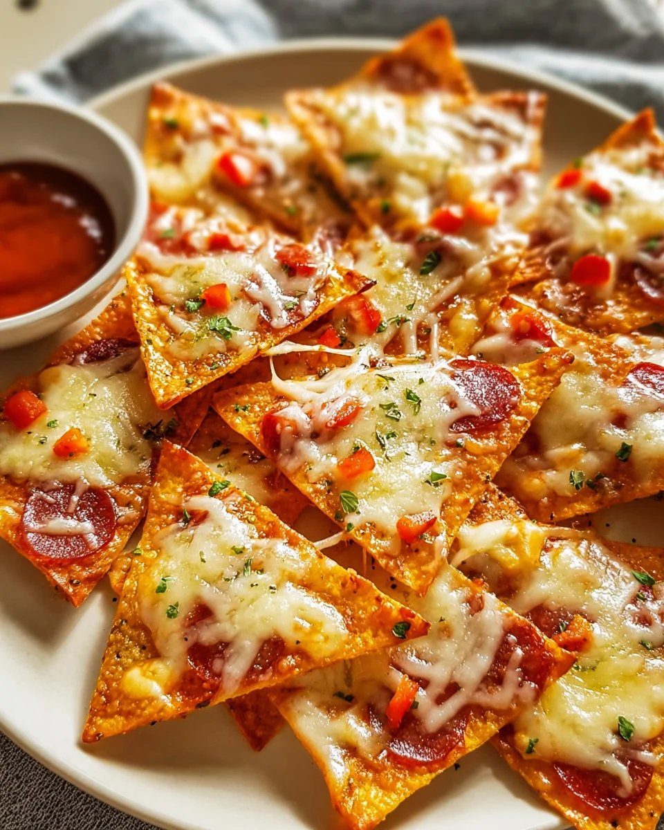 Delicious Crispy Pizza Chips Recipe for Snack Lovers!
