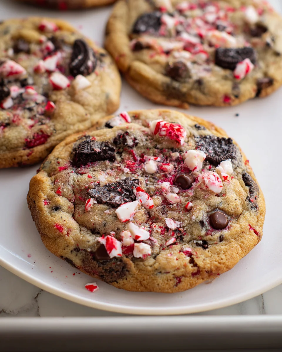 Irresistible Oreo Peppermint Chocolate Chip Cookies