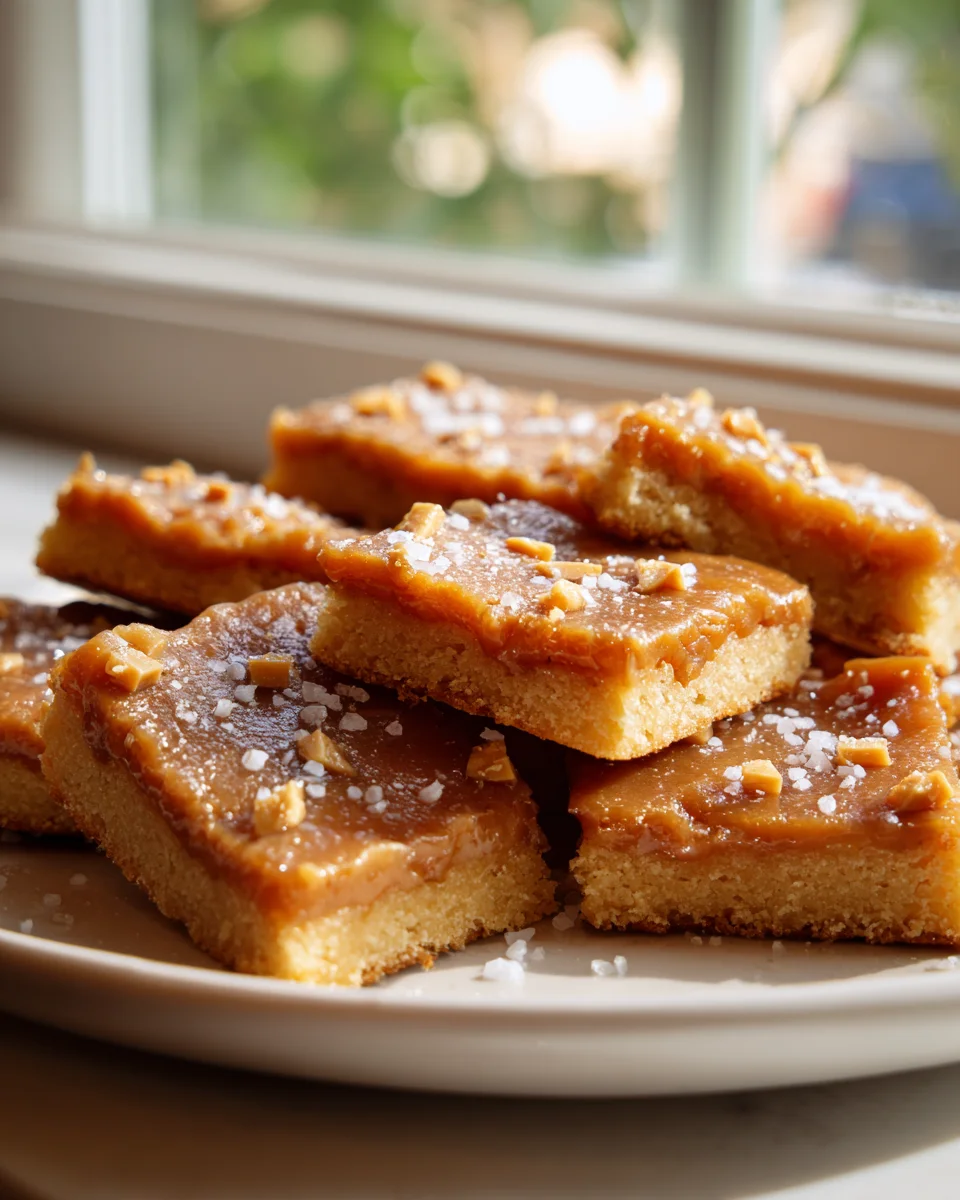 Best Brown Butter Toffee Shortbread Bars – Easy Dessert