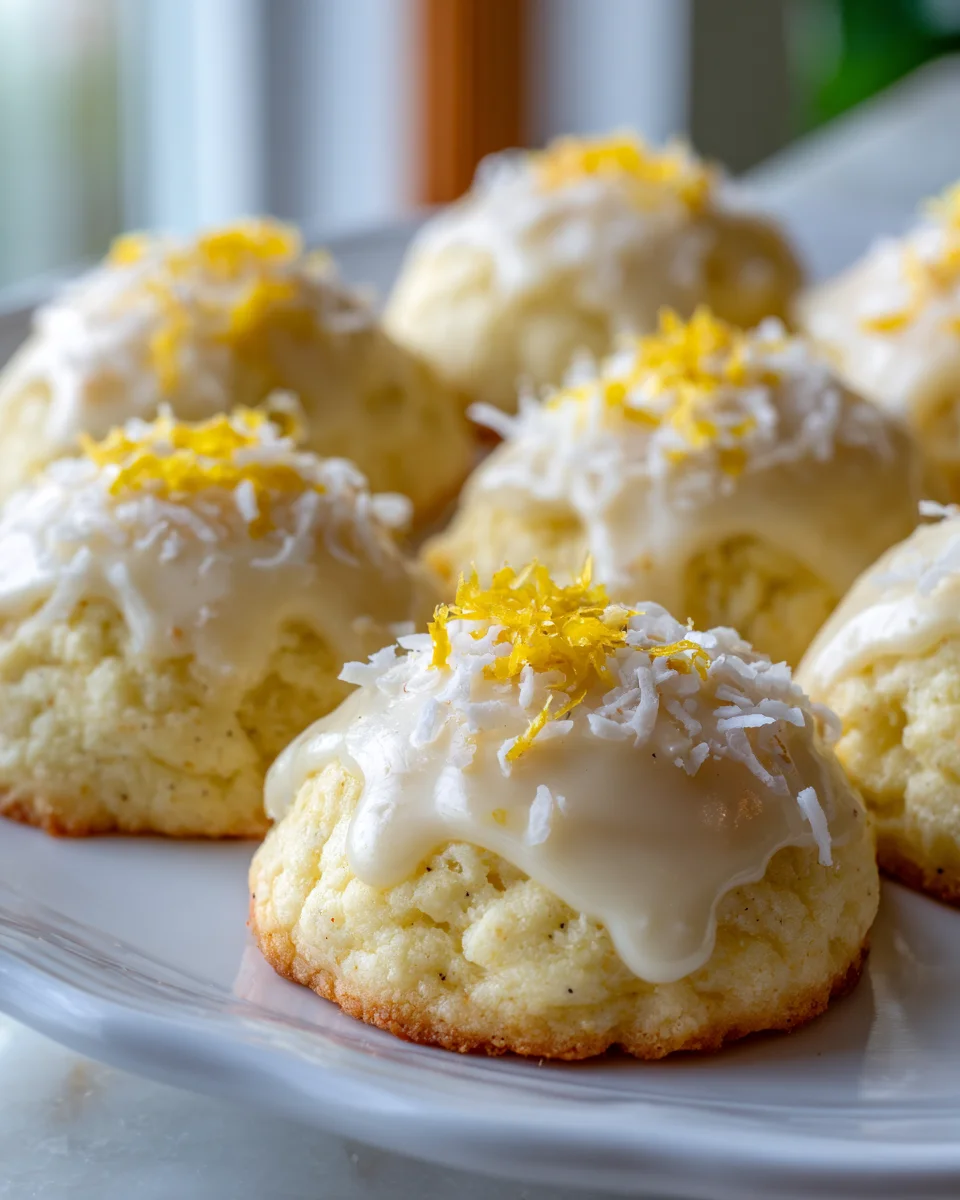 Lemon Coconut Cheesecake Cookies: Easy, Decadent Treat!