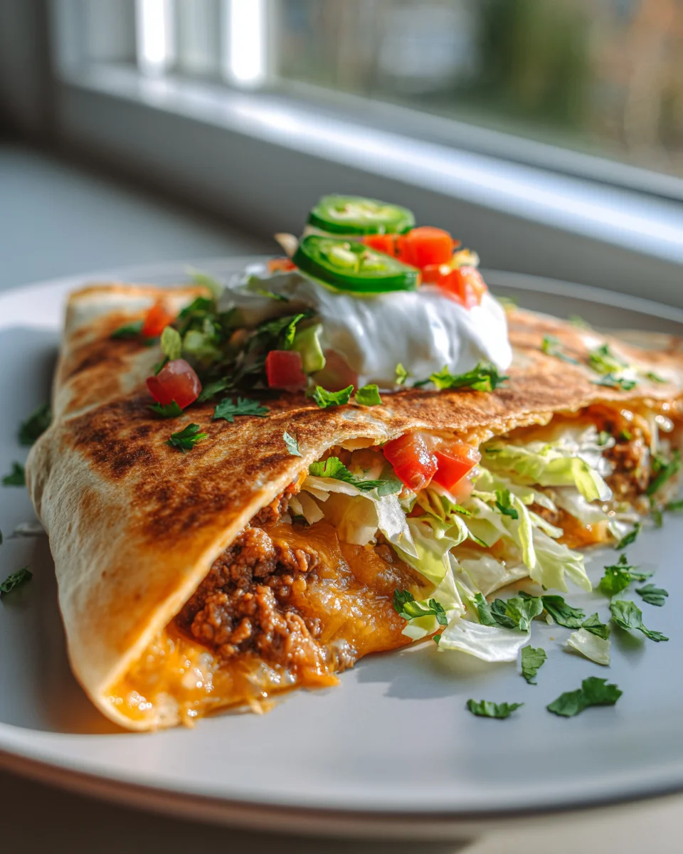 Keto Crunchwraps: Crispy, Flavorful & Low-Carb Deliciousness!