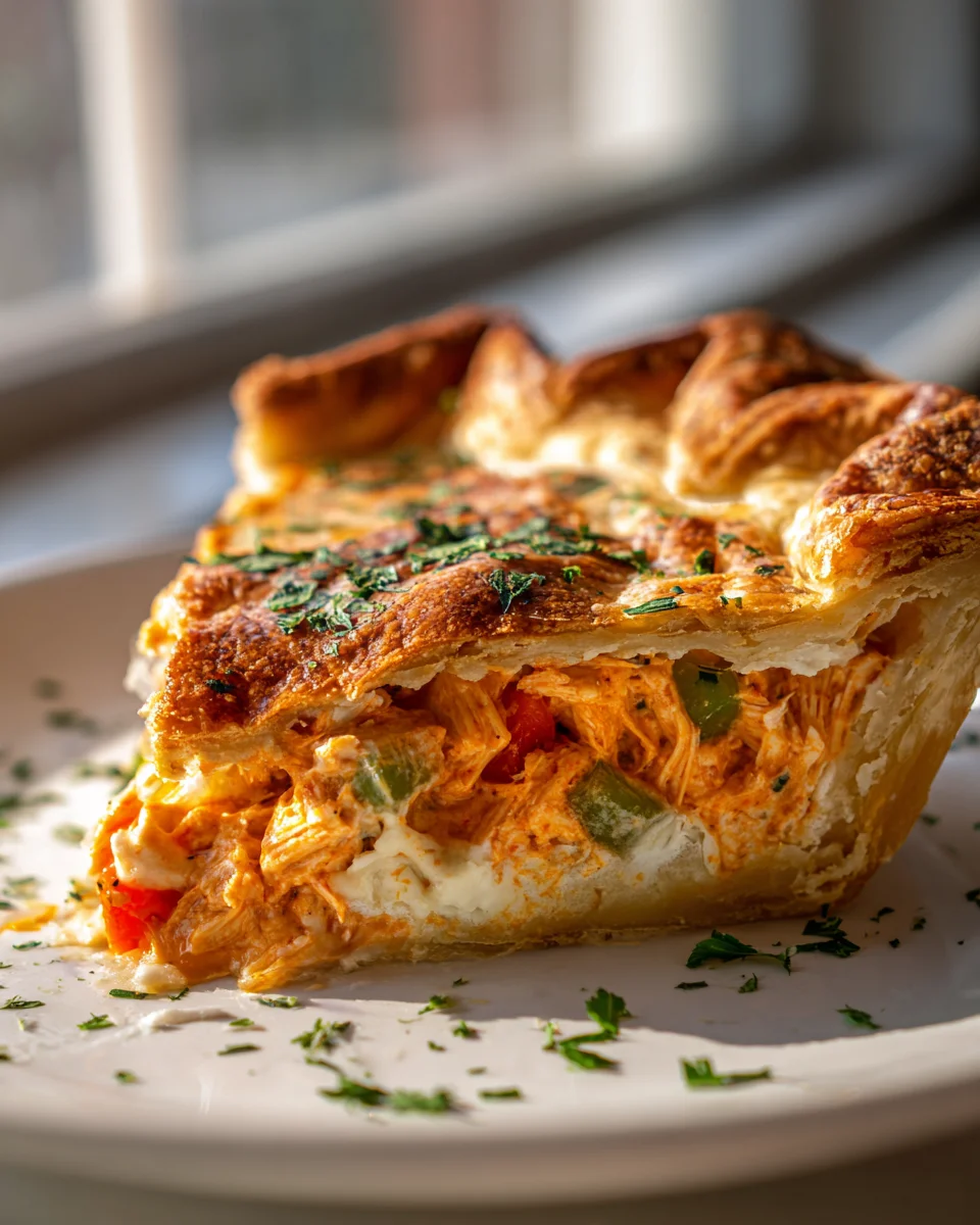 Buffalo Chicken Pizza Pot Pie: Your New Favorite Comfort Food