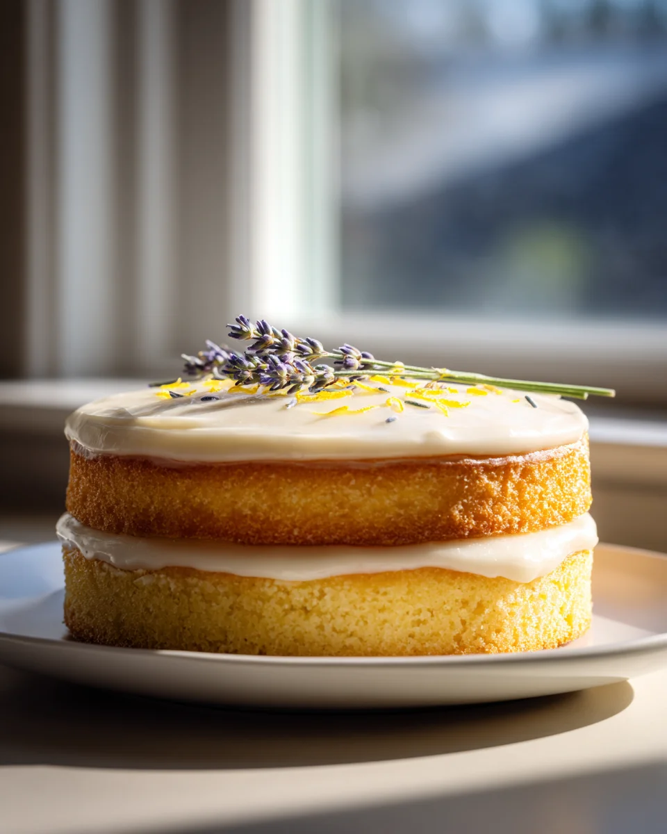 Lemon Lavender Cake Recipe: Aromatic & Delightful Dessert