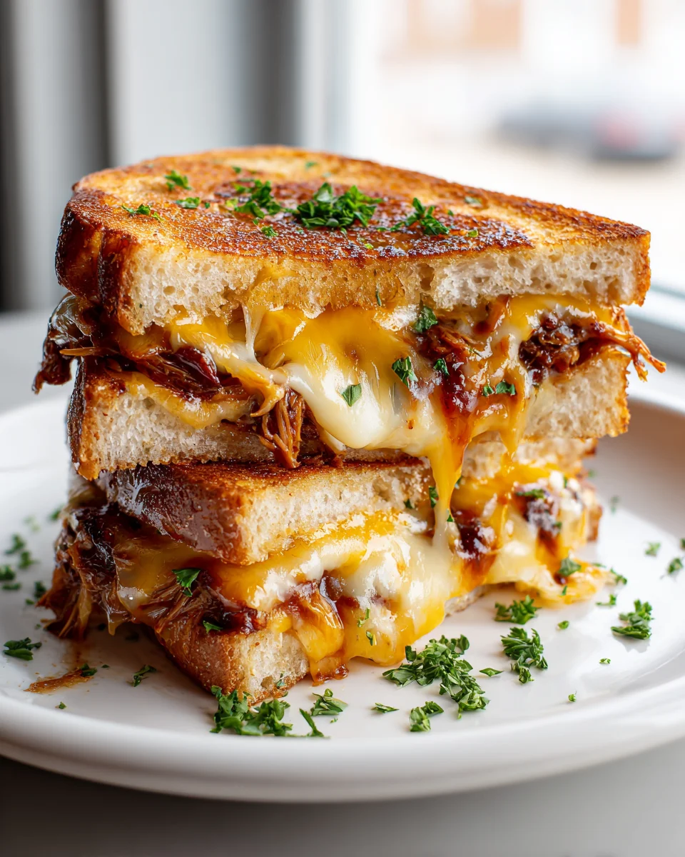 BBQ Pulled Beef Grilled Cheese: The Ultimate Comfort Food