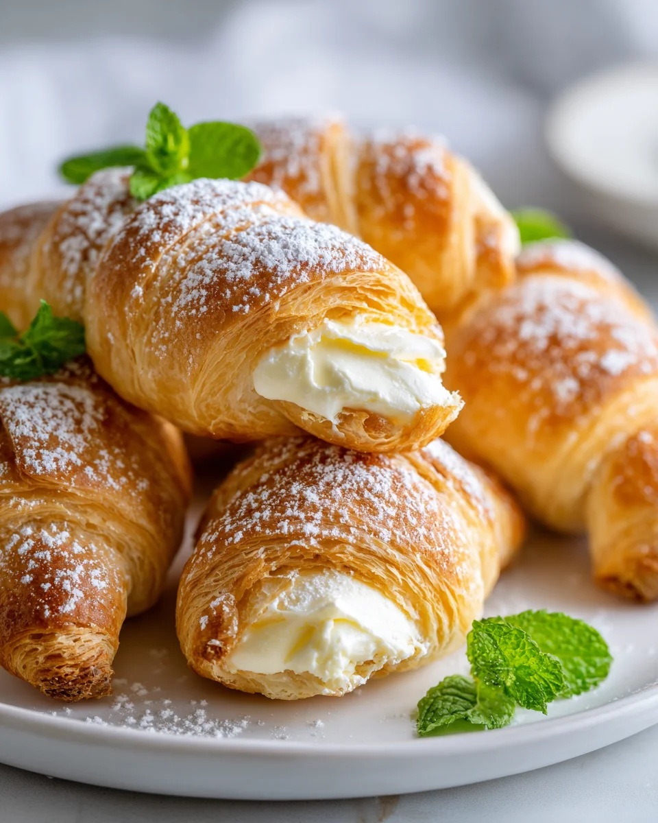 Easy Cheesecake Stuffed Crescent Rolls: Sweet & Simple Treat