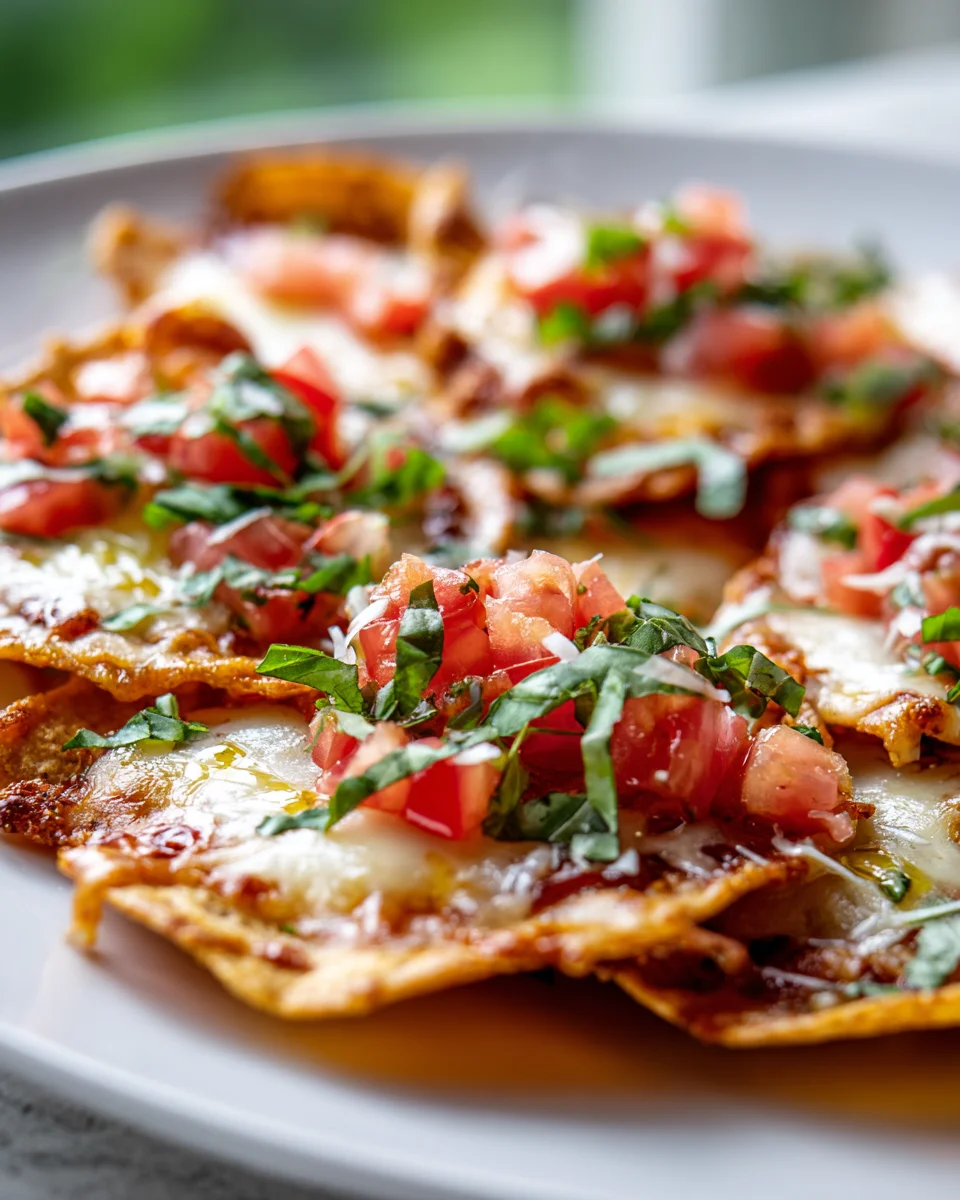 Crispy Mini Tortilla Pizza Chips: Easy Snack & Party Hit!