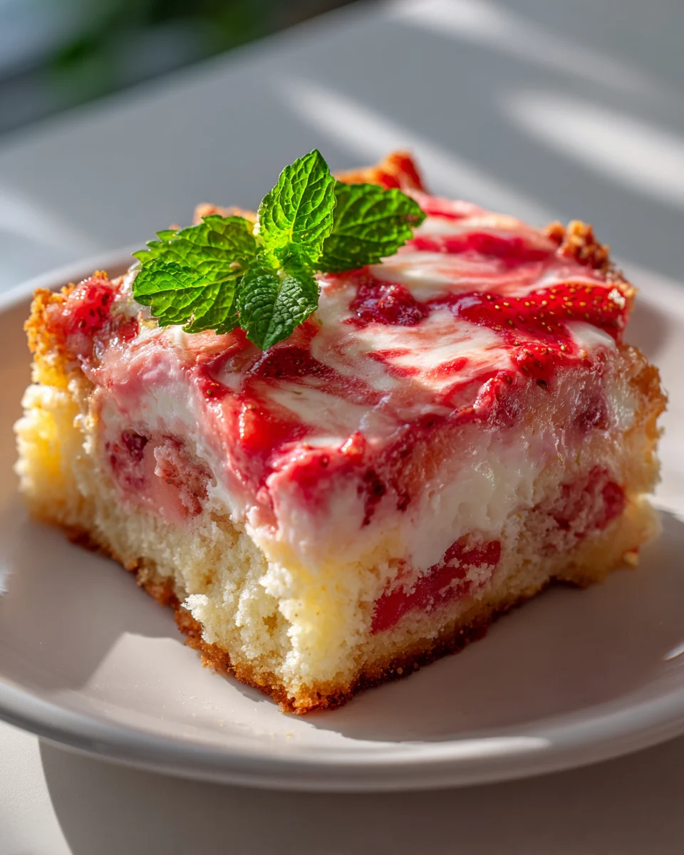 Best Strawberry Cheesecake Dump Cake Recipe – So Easy!