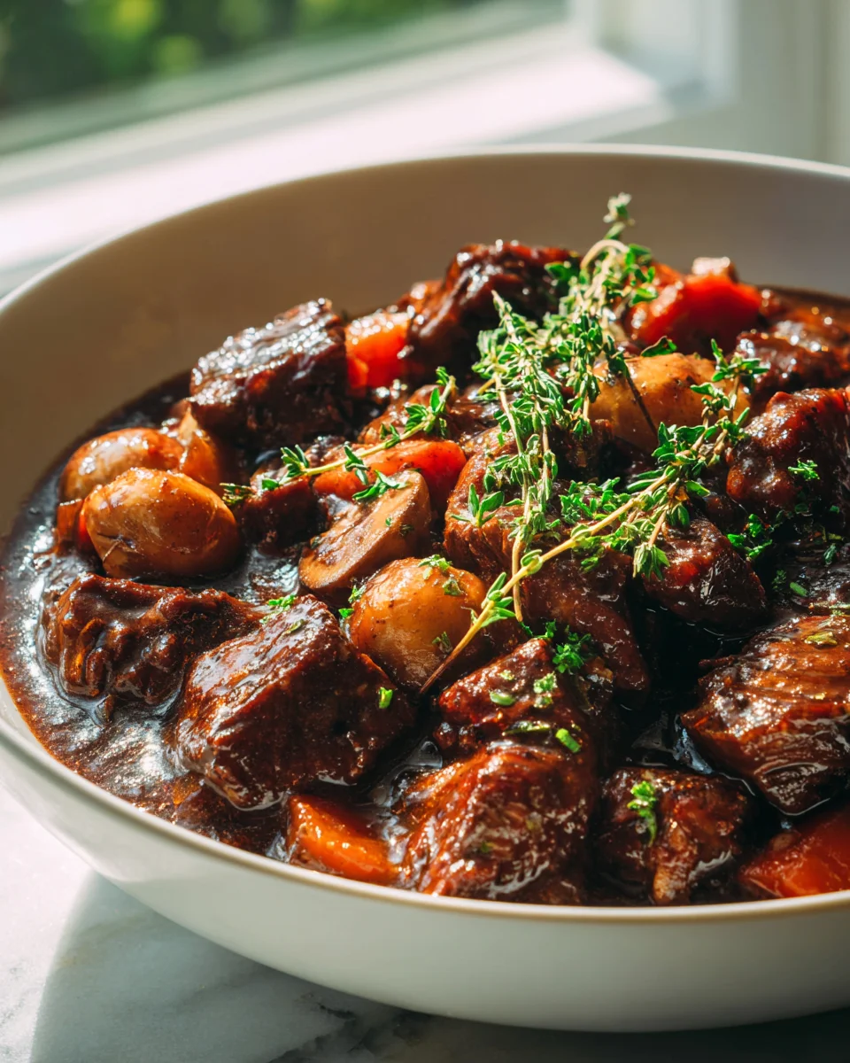 Slow Cooker Beef Bourguignon: Ultimate Weekend Comfort