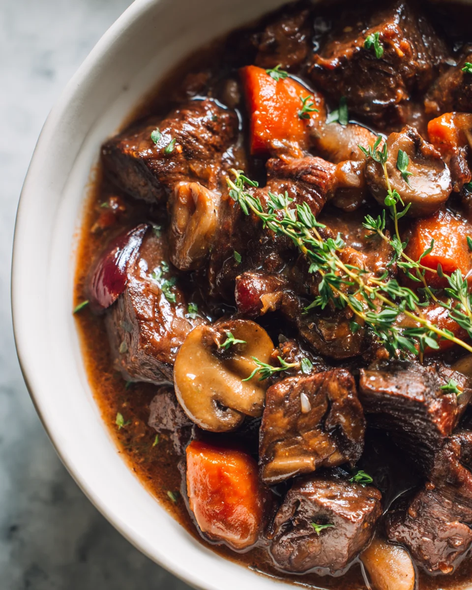 Slow Cooker Beef Bourguignon: Ultimate Weekend Comfort