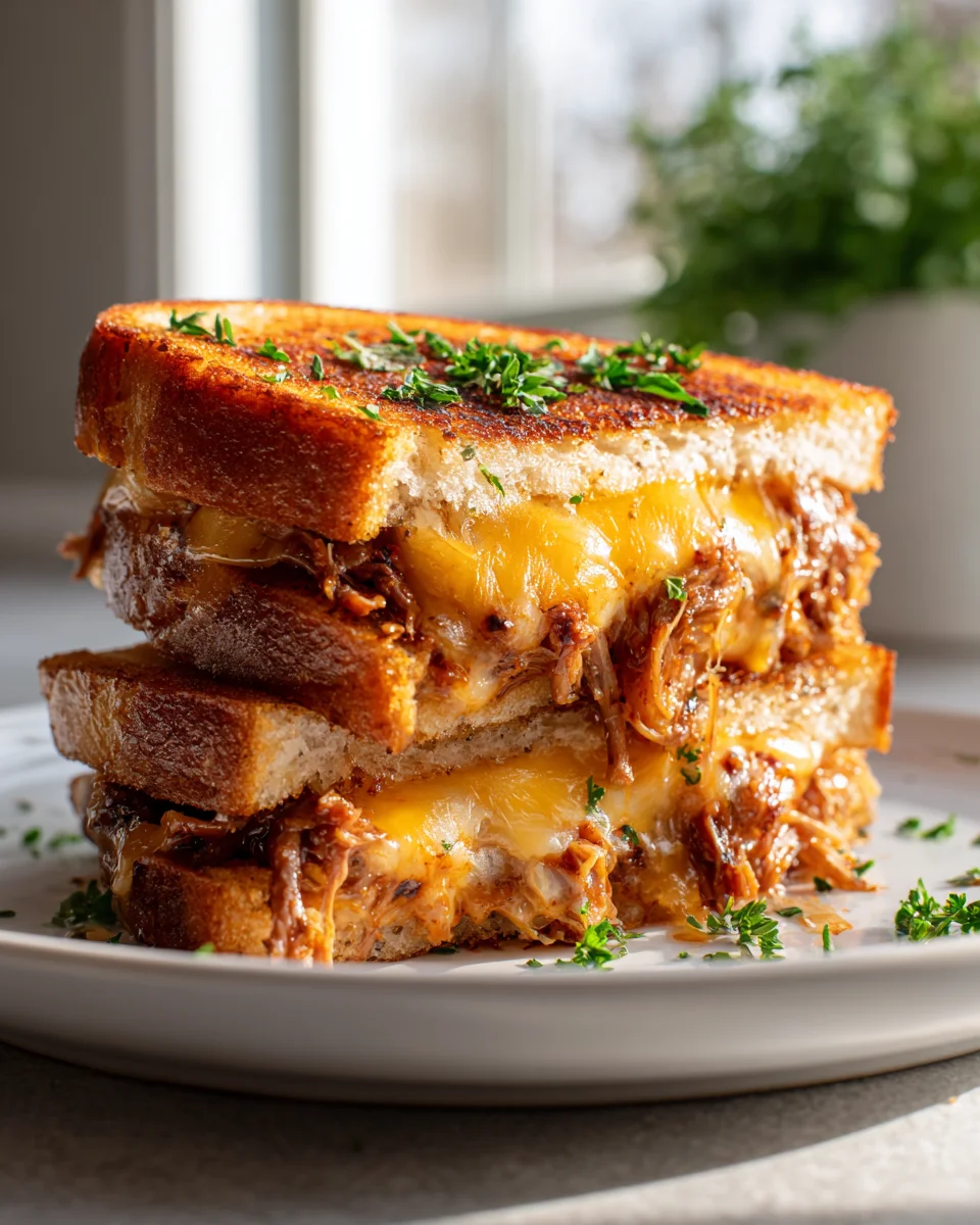 BBQ Pulled Beef Grilled Cheese: The Ultimate Comfort Food