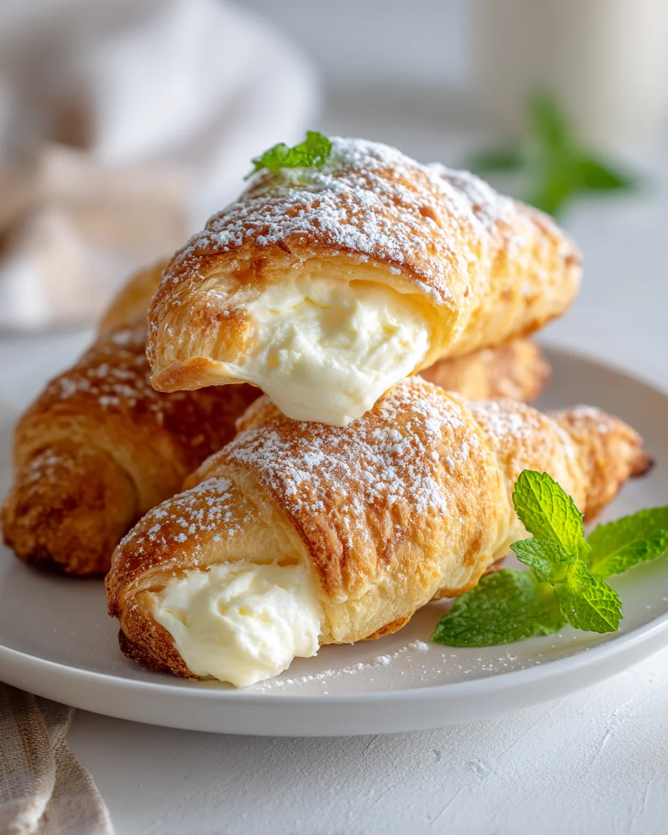 Easy Cheesecake Stuffed Crescent Rolls: Sweet & Simple Treat