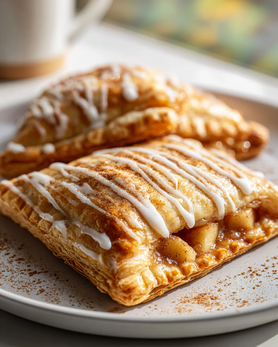 Quick & Easy Apple Cinnamon Breakfast Pop Tarts!