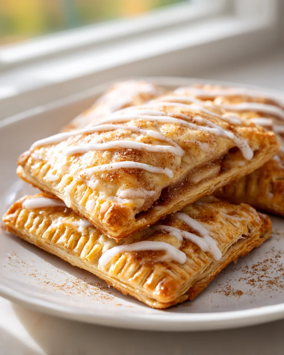 Quick & Easy Apple Cinnamon Breakfast Pop Tarts!