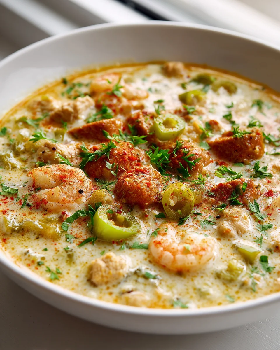 Delicious Cajun White Chicken Chili Recipe for a Spicy Twist