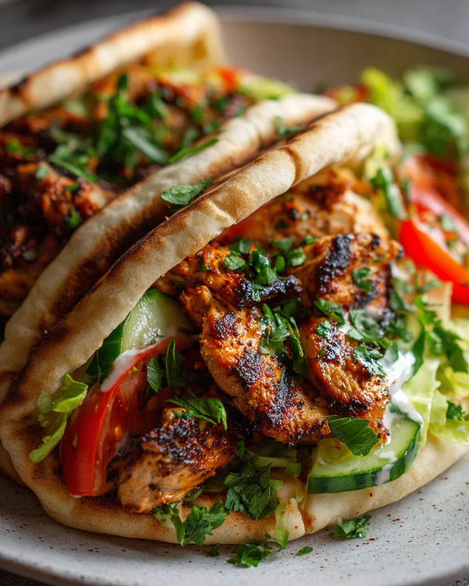 Chicken Shawarma Pitas Recipe: Easy, Authentic & Delicious!