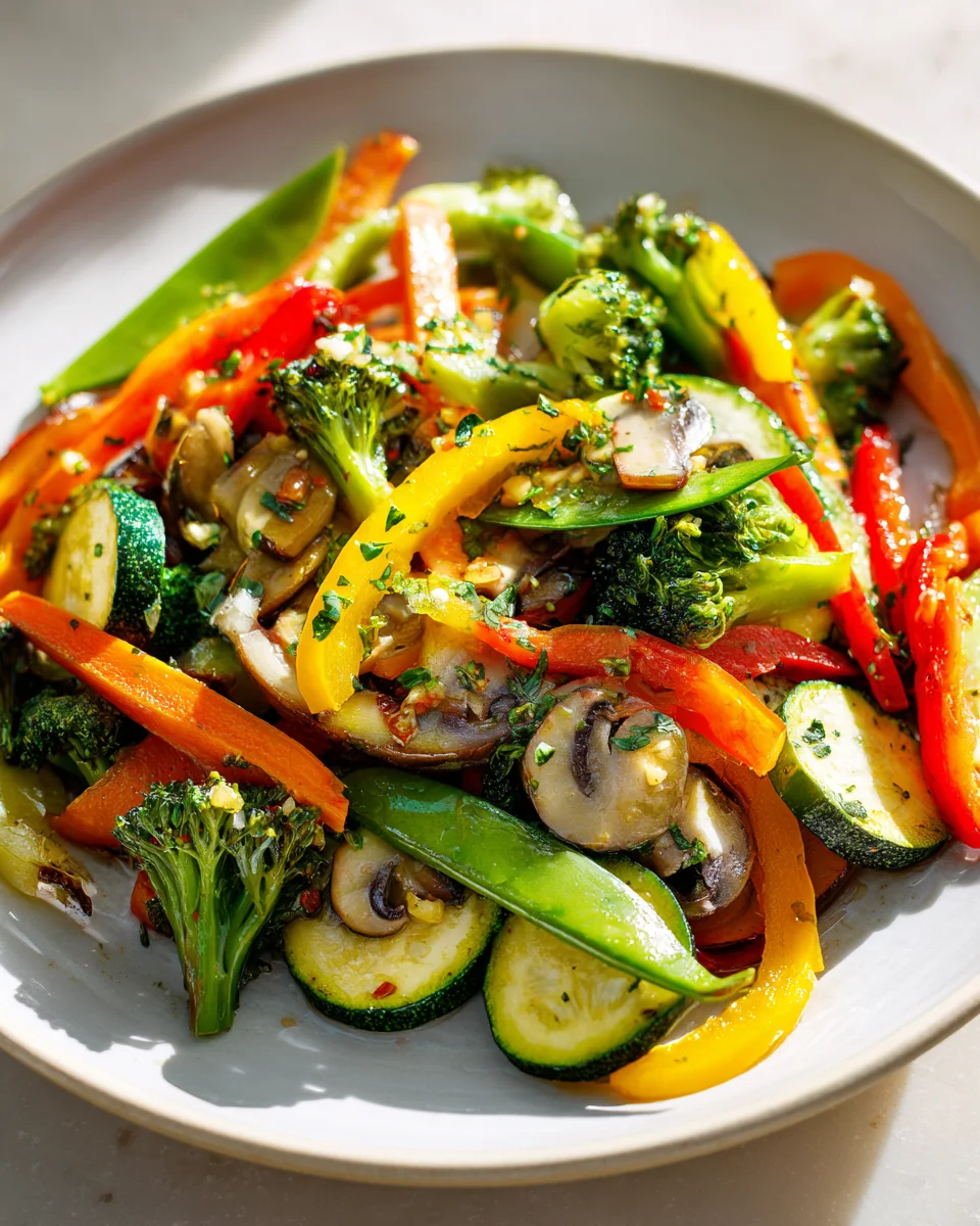 Quick Healthy Sauteed Vegetables – Flavorful & Nutritious