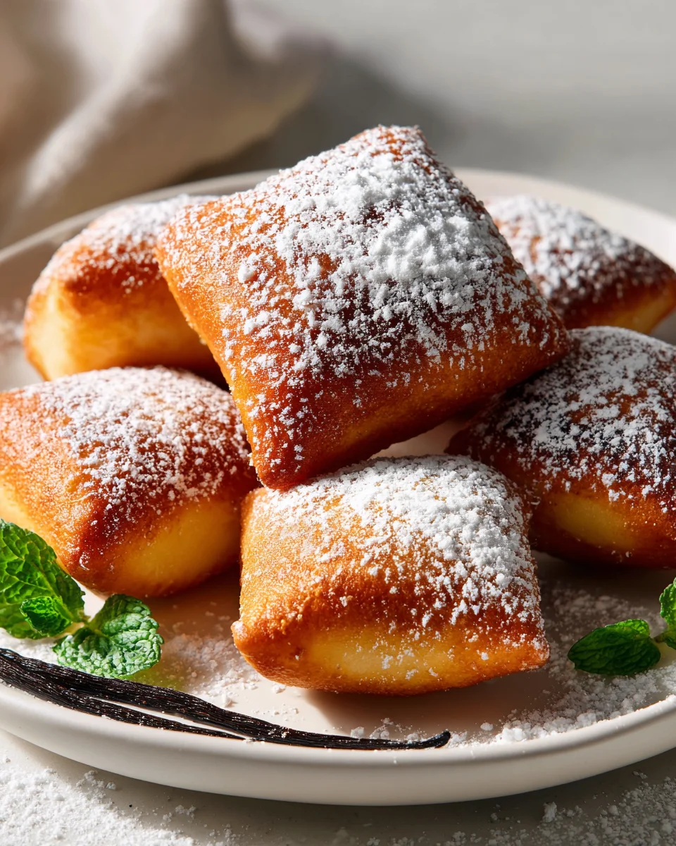 Irresistible Vanilla French Beignets for Your Sweet Craving