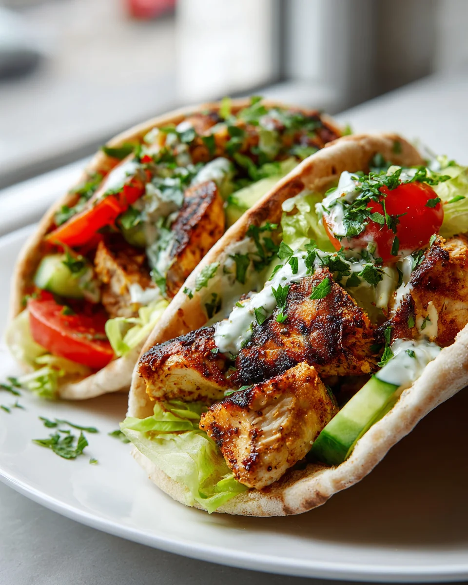 Chicken Shawarma Pitas Recipe: Easy, Authentic & Delicious!