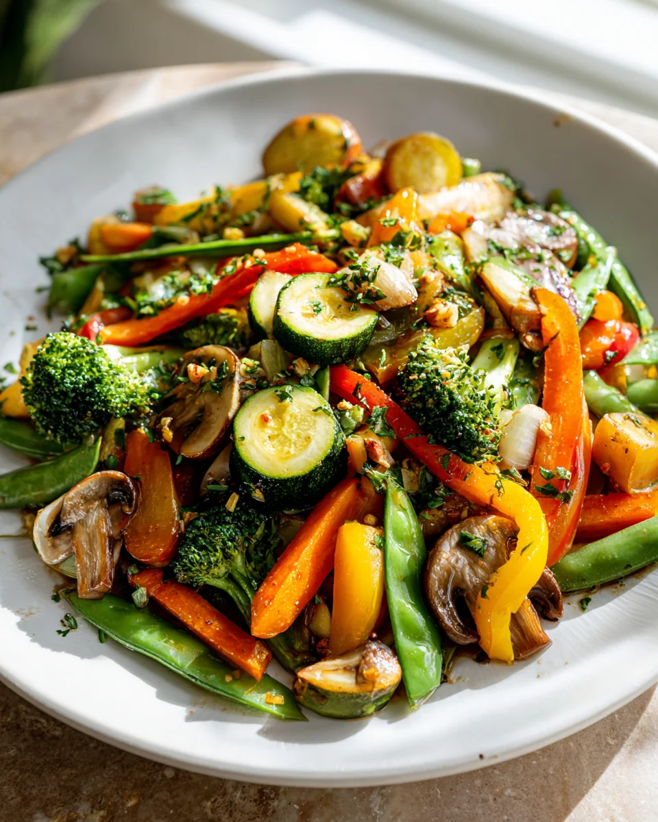 Quick Healthy Sauteed Vegetables – Flavorful & Nutritious