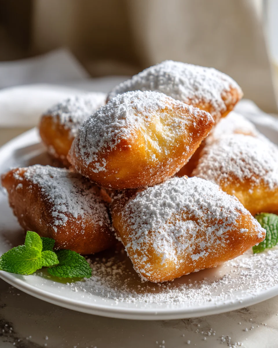 Irresistible Vanilla French Beignets for Your Sweet Craving