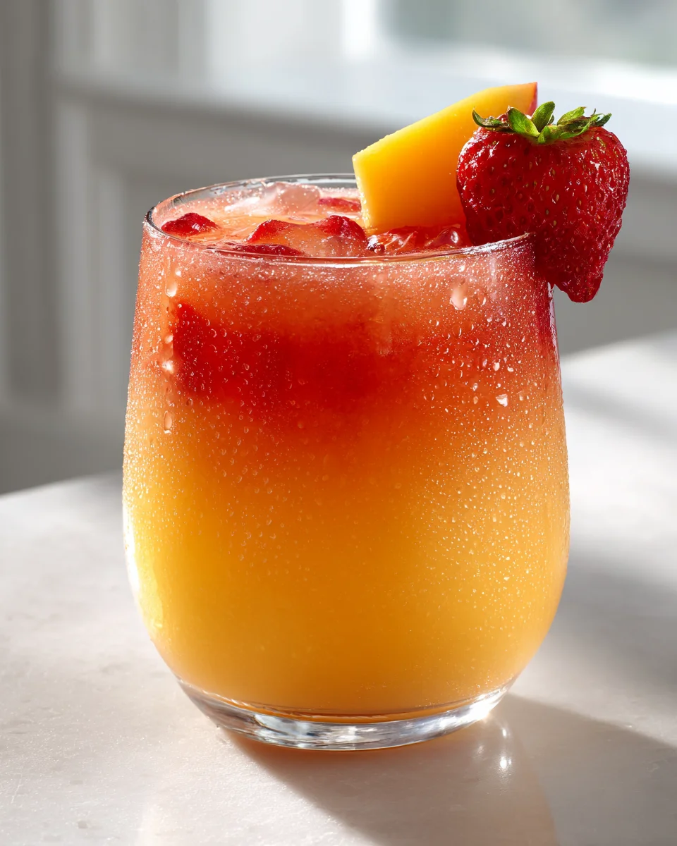 Mango Strawberry Agua Fresca: Refreshing Summer Drink
