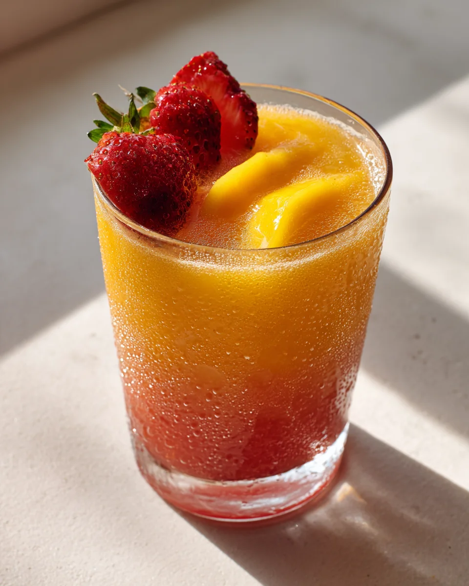 Mango Strawberry Agua Fresca: Refreshing Summer Drink