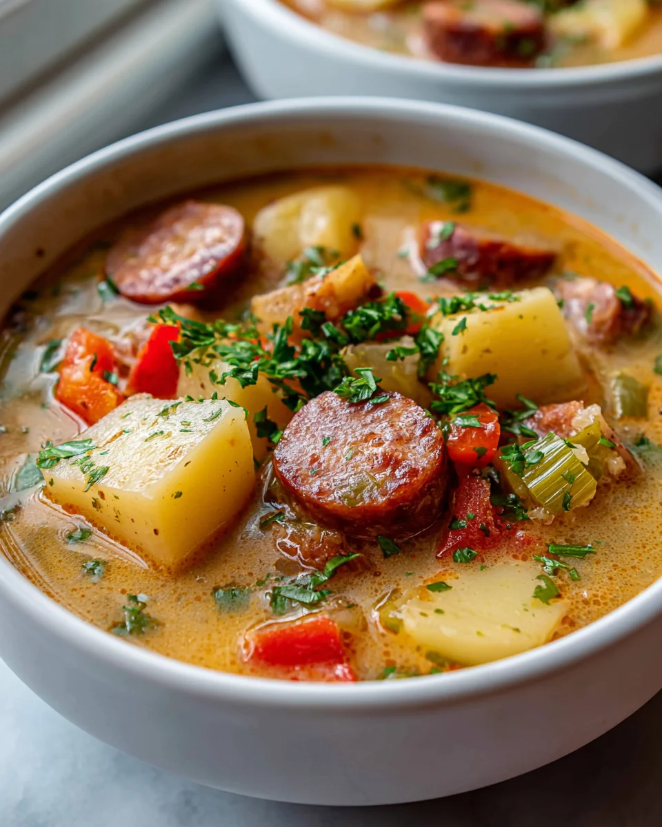 Delicious Cajun Potato Soup Recipe for a Spicy Comfort Meal