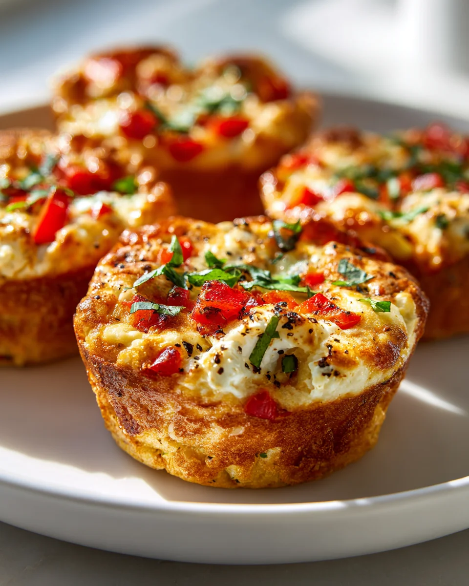 Healthy Cottage Cheese Pizza Muffins – Quick & Tasty Bites