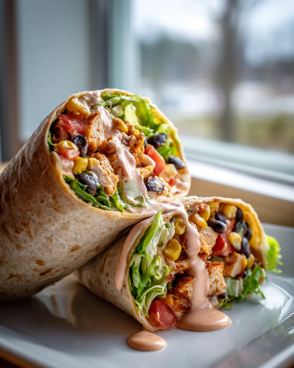 Southwest Chicken Wrap Recipe: Zesty & Easy Dinner!